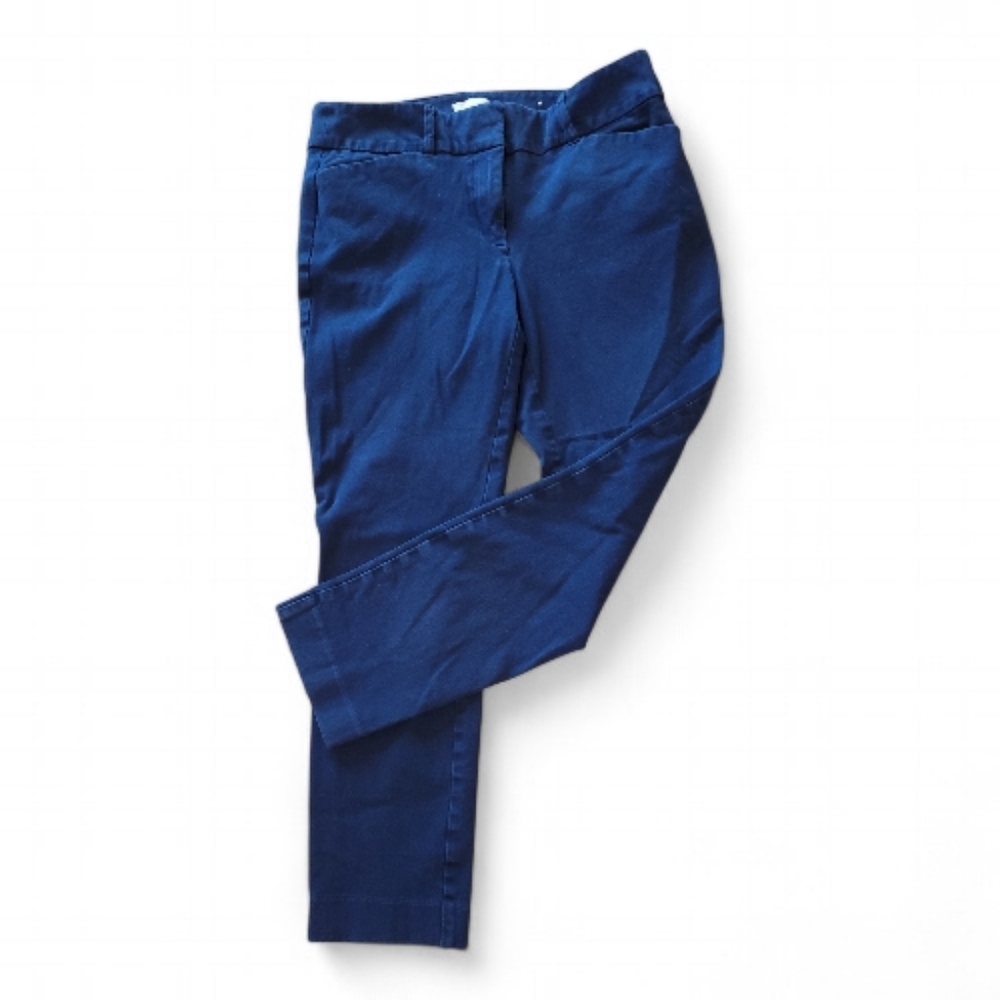 Loft Skinny Ankle Pants Size 6 Navy